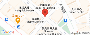 福昇大廈 中層 H室 物業地址