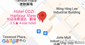 Hotel COZI Harbour View Map