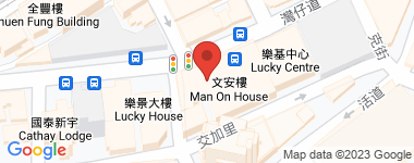 Man On House Map