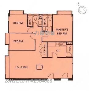 Robinson Heights Sell 3 bedrooms , 2 bathrooms 1,057 ft²