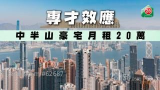 專才效應 中半山豪宅月租20萬