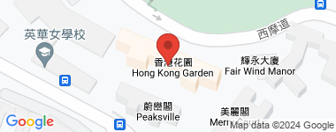 香港花園 D室 高層 物業地址