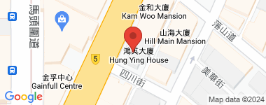 鴻英大廈 中層 (4-13/13樓) 1室 物業地址