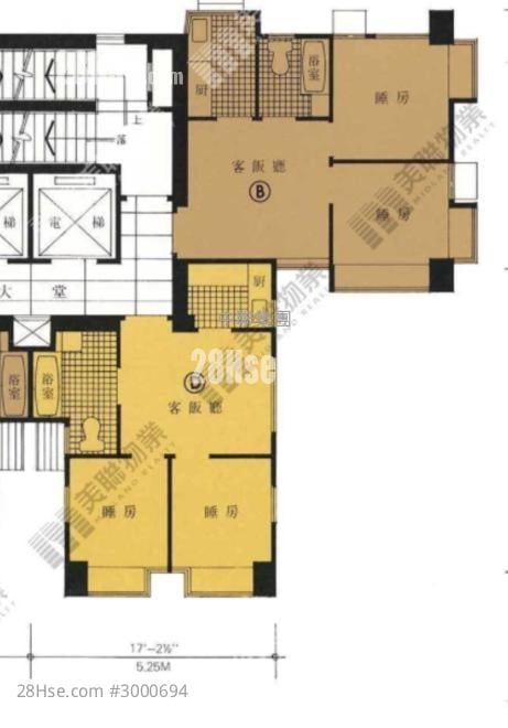 Hung Wai Building Sell 2 bedrooms , 1 bathrooms 326 ft²