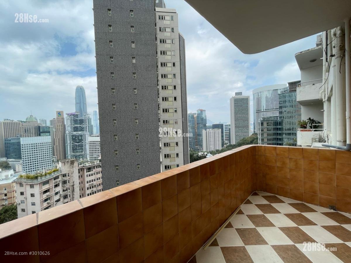 好景大廈 租盤 3 房 , 2 浴室 1,311 平方呎