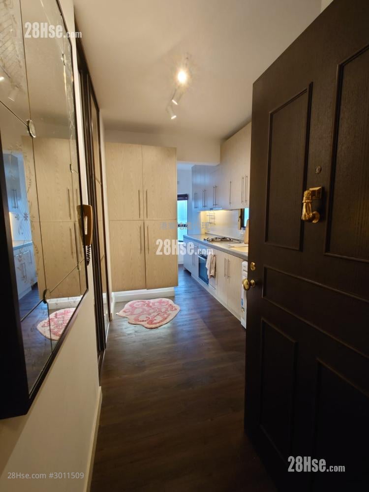 高樂花園 租盤 1 房 , 1 浴室 340 平方呎