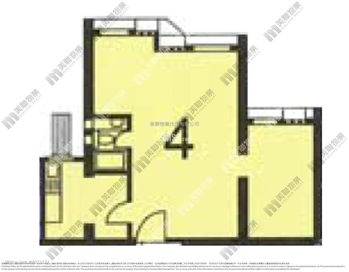 Kwong Ming Court Sell 1 bedrooms , 1 bathrooms 535 ft²