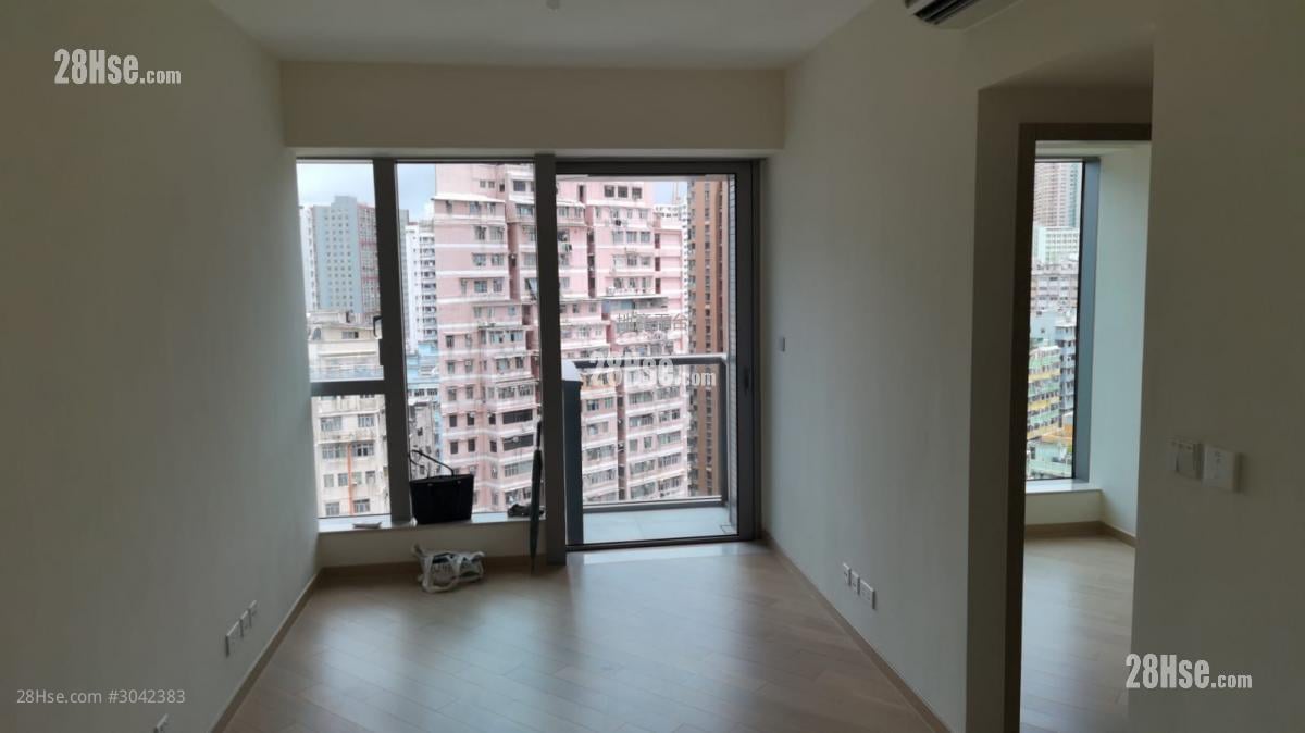 凱滙 租盤 2 房 , 1 浴室 594 平方呎