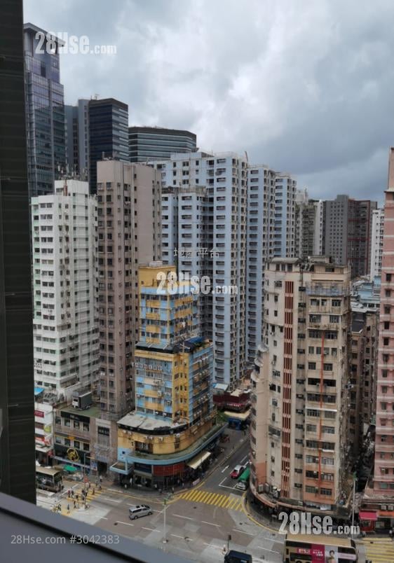 凱滙 租盤 2 房 , 1 浴室 594 平方呎