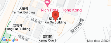 堅安大廈 中層 (1-10/17樓) B室 物業地址