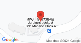 渣甸山花園大廈 地圖