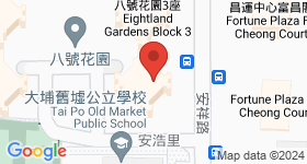 八号花园 地图