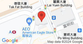 波斯富大廈 地圖
