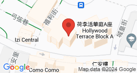 荷李活華庭 地圖
