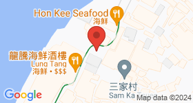 將軍澳村 地圖