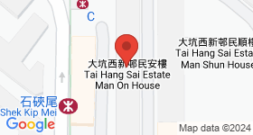 大坑西新邨 地图