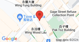 荷李活道77-81A號 地圖