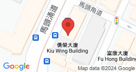 僑榮大廈 地圖