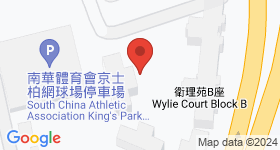 衛理苑 翻新發售部份 地圖