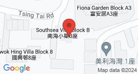 South Sea Villa Map