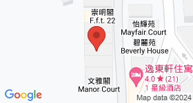 鳳輝臺18-19A號 地圖