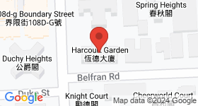 Harcourt Garden Map