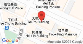 大埔大廈 地圖