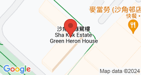 沙角邨 地圖
