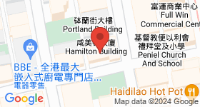 咸美頓大廈 地圖