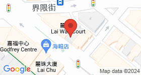 荔枝角道186號 地圖