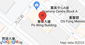寶榮大廈 地圖