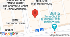 西洋菜南街184號 地圖
