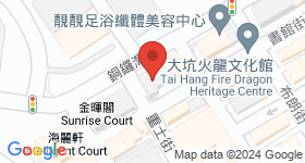 銅鑼灣道50-58號 地圖