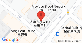 Sun Ray Crest Map