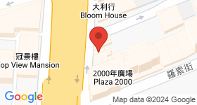 堅拿道東3-4號 地圖