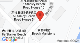 赤柱灘道6號 地圖