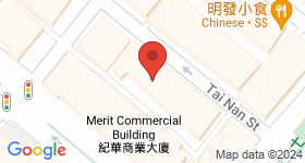 255 Tai Nan Street Map