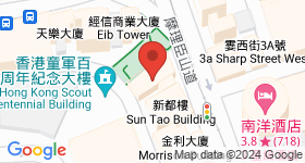 摩利臣山道8-10號 地圖