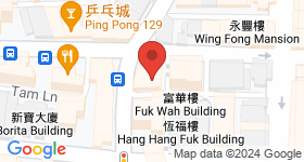 薄扶林道16-20号 地图