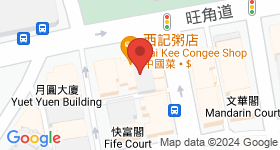 旺角道25號 地圖