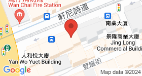 軒尼詩道454號 地圖