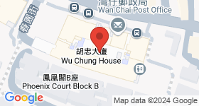 胡忠大廈 地圖