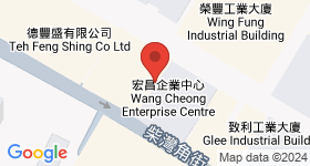 宏昌企業中心 地圖
