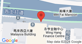 東亞銀行港灣中心 地圖