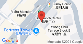 GREENWICH CENTRE Map
