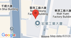 新型工廠大廈 地圖