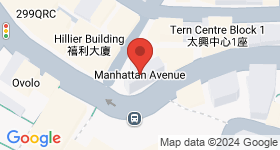 255 Queen's Road Centra Map