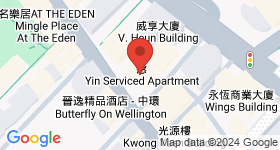 威靈頓中心 地圖
