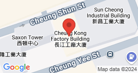 Cheung Kong Factory Building Map