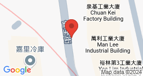 嘉里溫控貨倉1 地圖